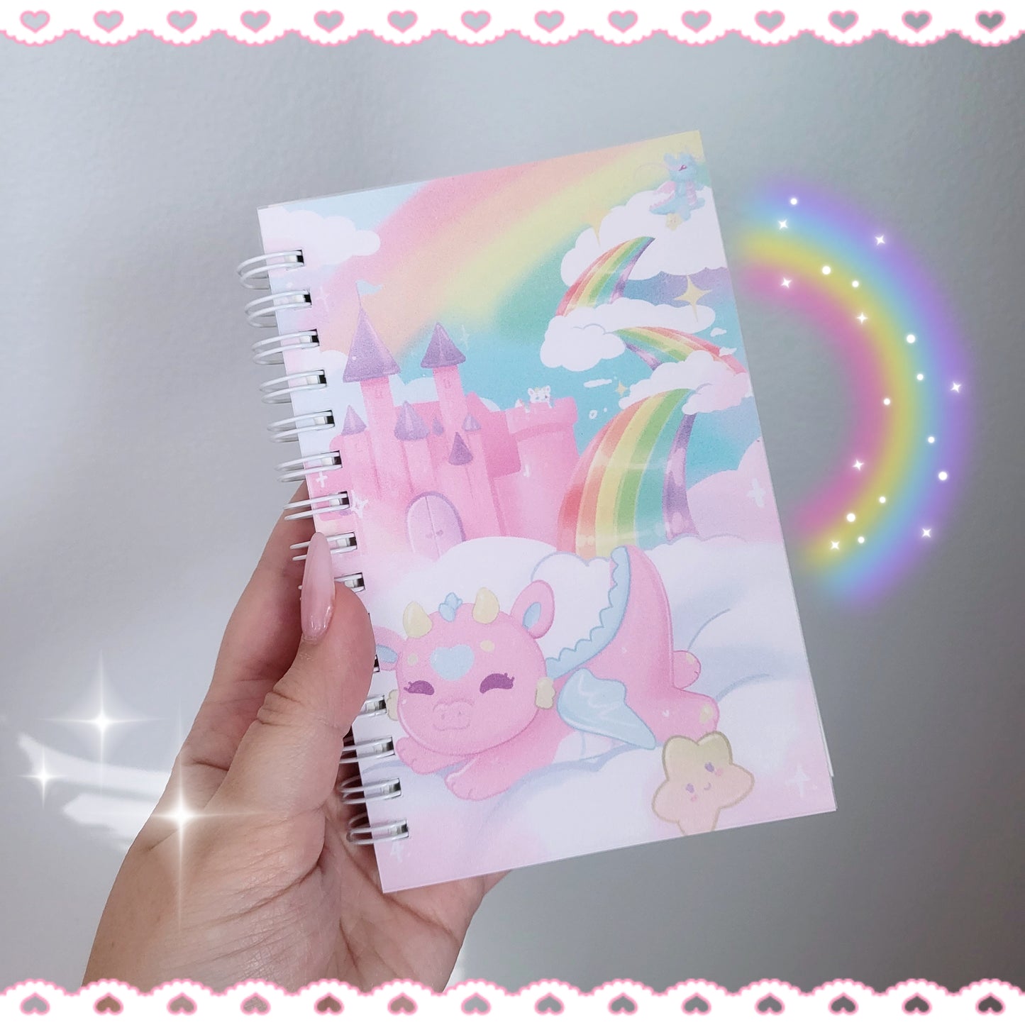 Dreampuff mini spiral notebook
