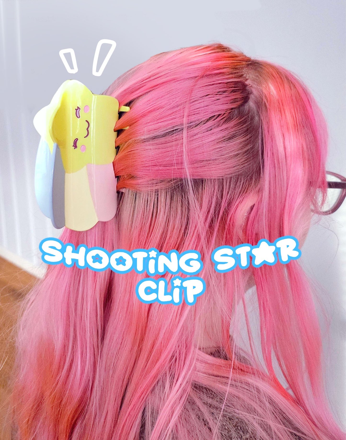 PREORDER Shooting star hair clip