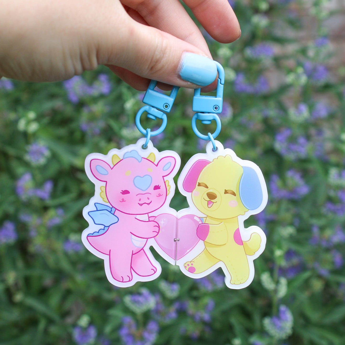 Bestie Dreampuff and Sprinkle keychains (COLLAB W HANNIMATIOR)