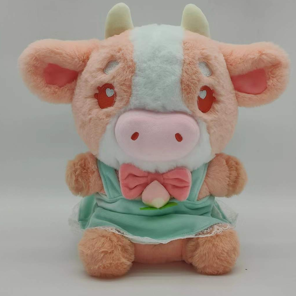 *PREORDER* Momo the peach cow plush