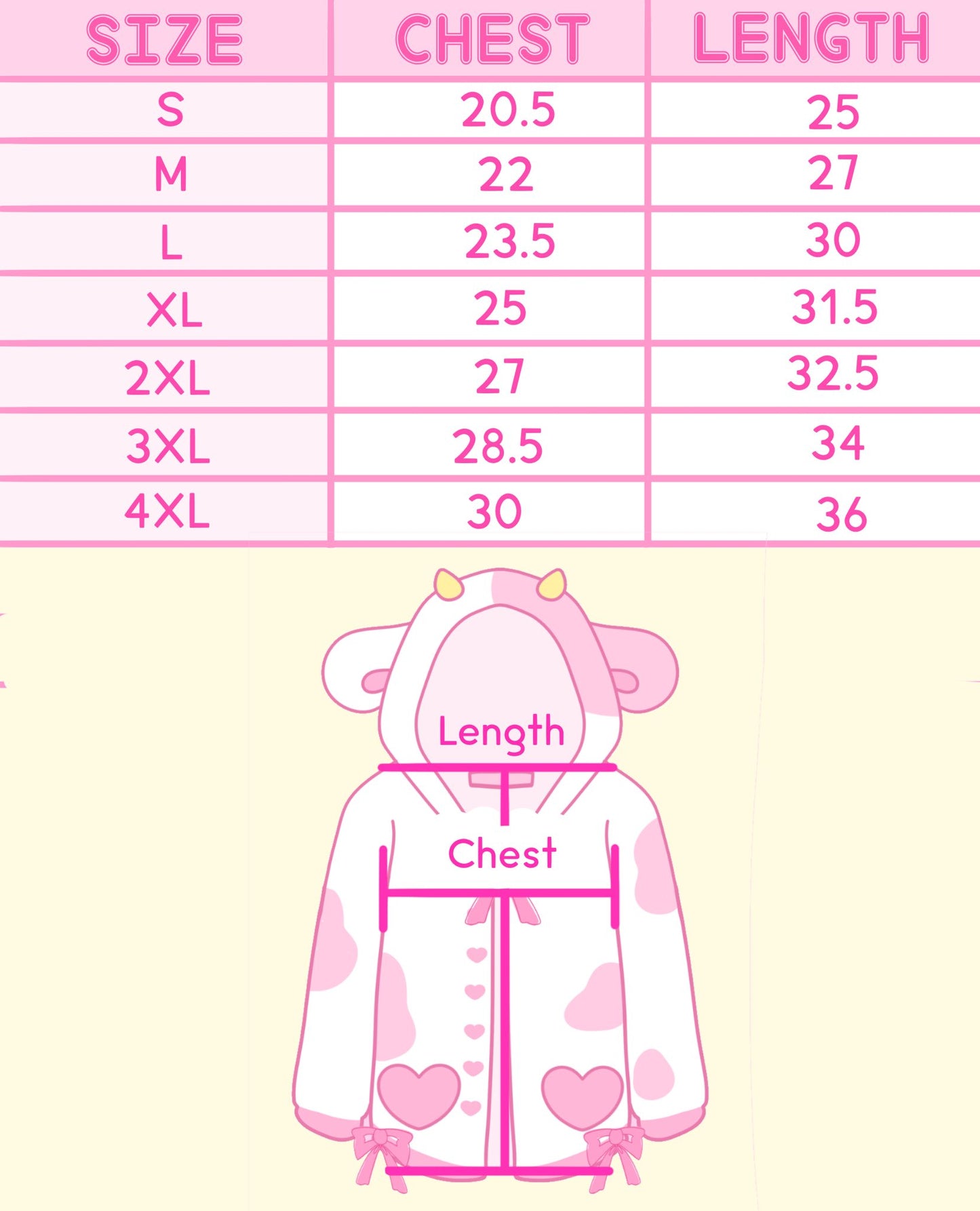 Milkshake the strawberry cow-digan (Cardigan)