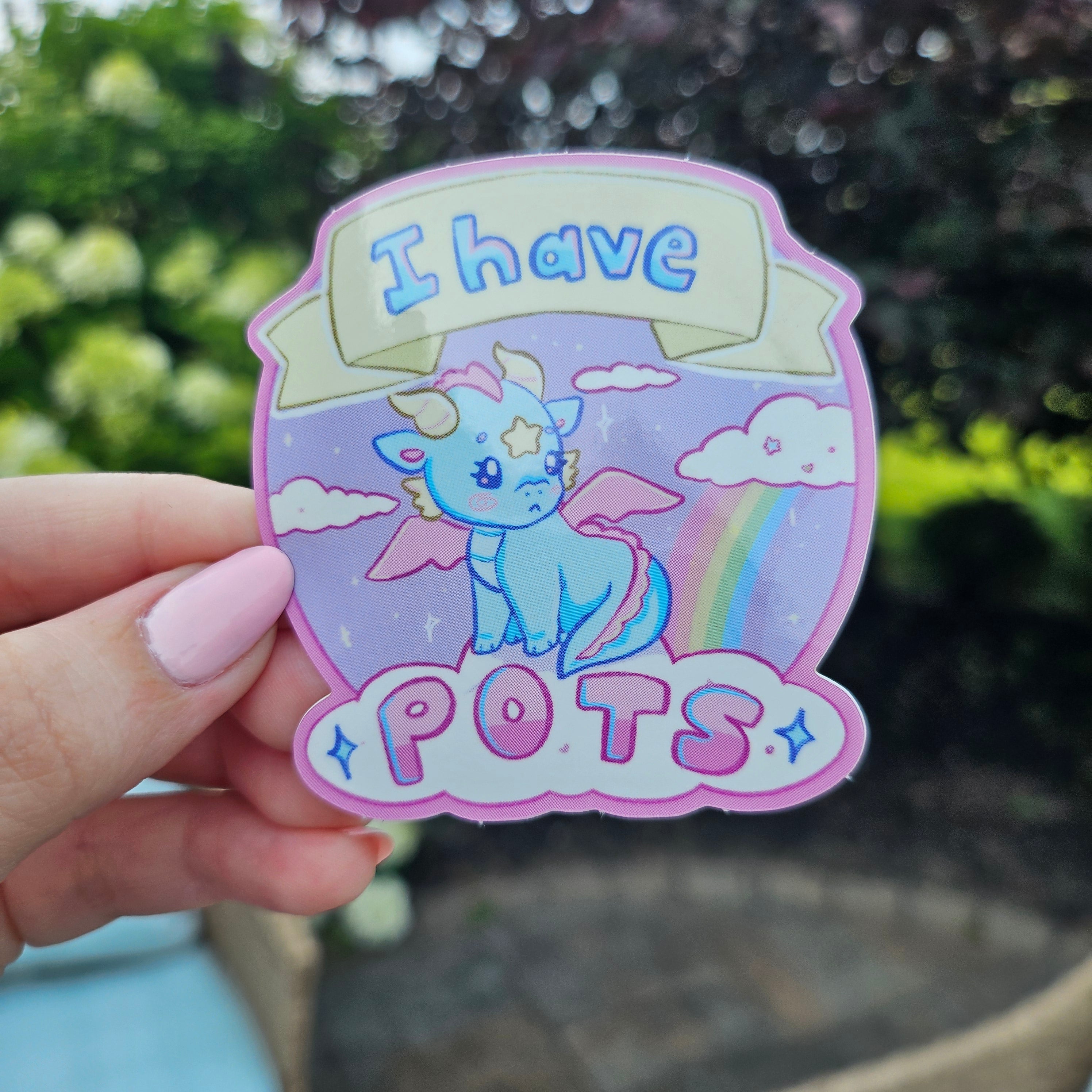 I have POTS 2.5 inch vinyl sticker – sugarycarousel