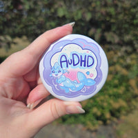 AuDHD Button Pin