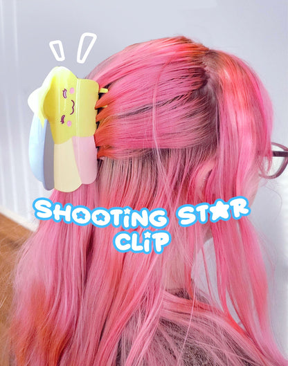 Shooting star hair clip