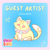 Carousel the kitty enamel pin by Littlesofts