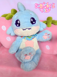FEBRUARY PREORDER: Fruit Snax the Whale Shark Sugarbell Pal jumbo plush