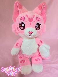 PREORDER: Snowcone the Snow Leopard Sugarbell Pal jumbo plush