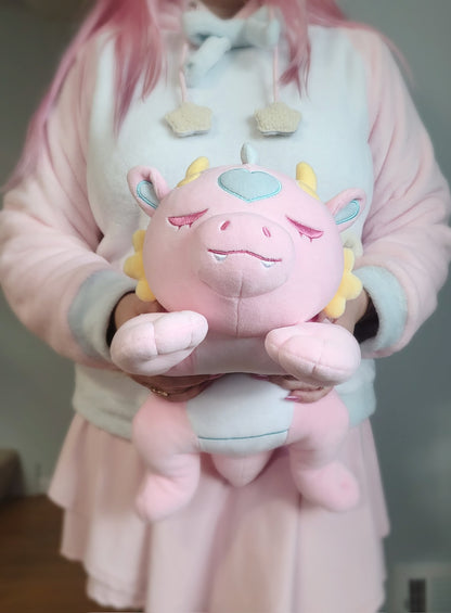 Sleeping Dreampuff and cloud pillow plush