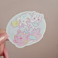 Dreampuff and icecream sticker