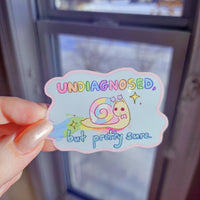 Undiagnosed but pretty sure snail glossy sticker