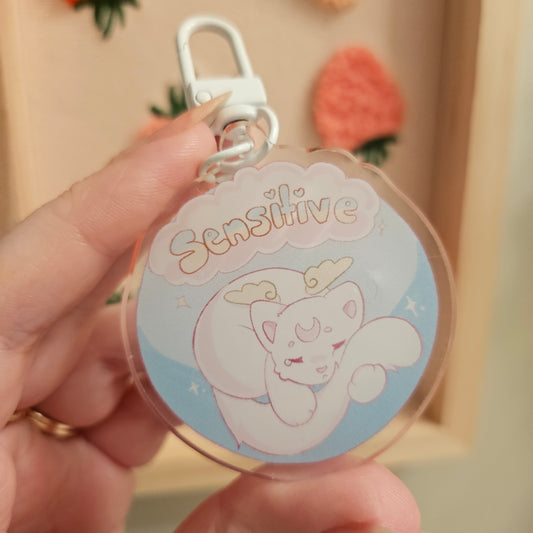 Sensitive keychain