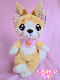 FEBRUARY PREORDER: Strudel the Fennec Fox Sugarbell Pal jumbo plush