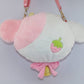 strawberry cow Milkshake plush purse