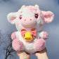 Milkshake the strawberry cow plush
